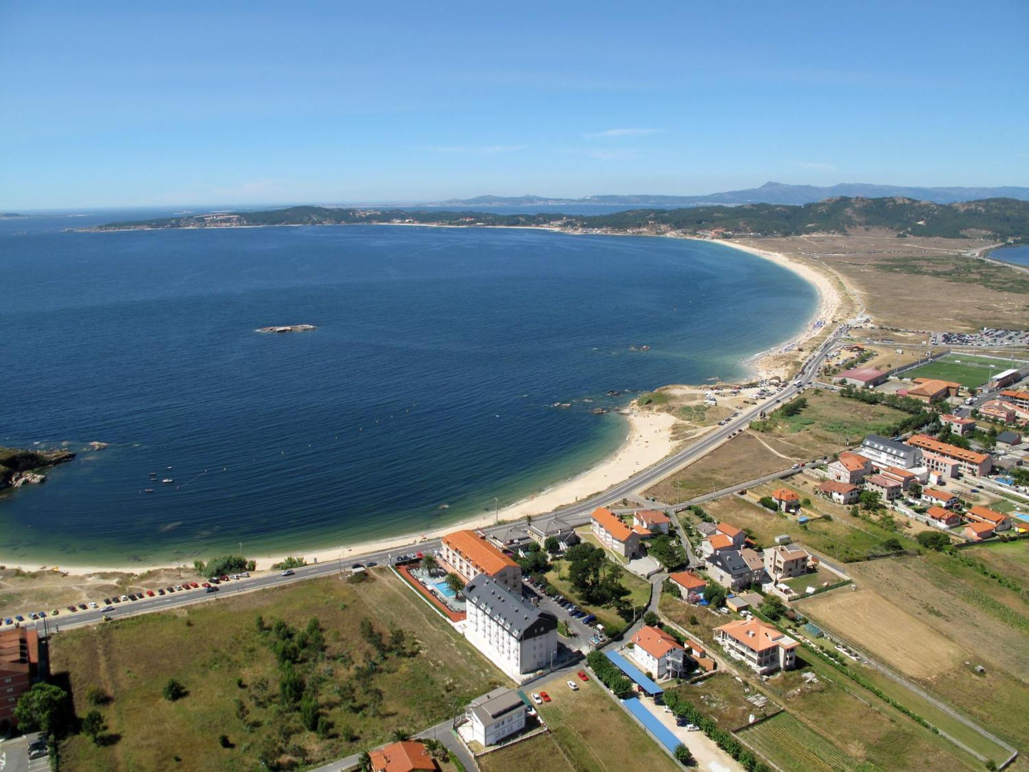 Hotel La Lanzada Playa de la Lanzada ภายนอก รูปภาพ