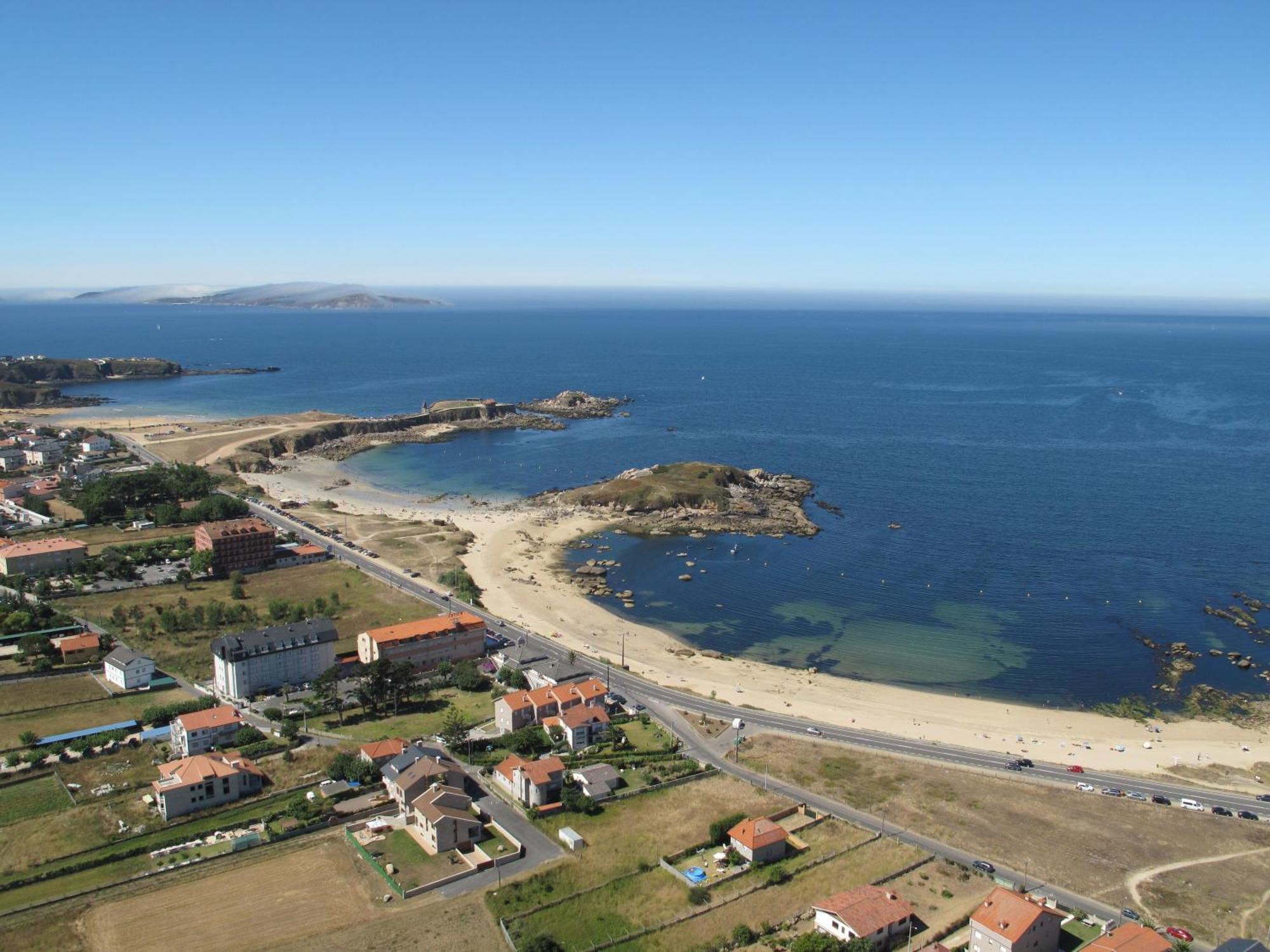 Hotel La Lanzada Playa de la Lanzada ภายนอก รูปภาพ