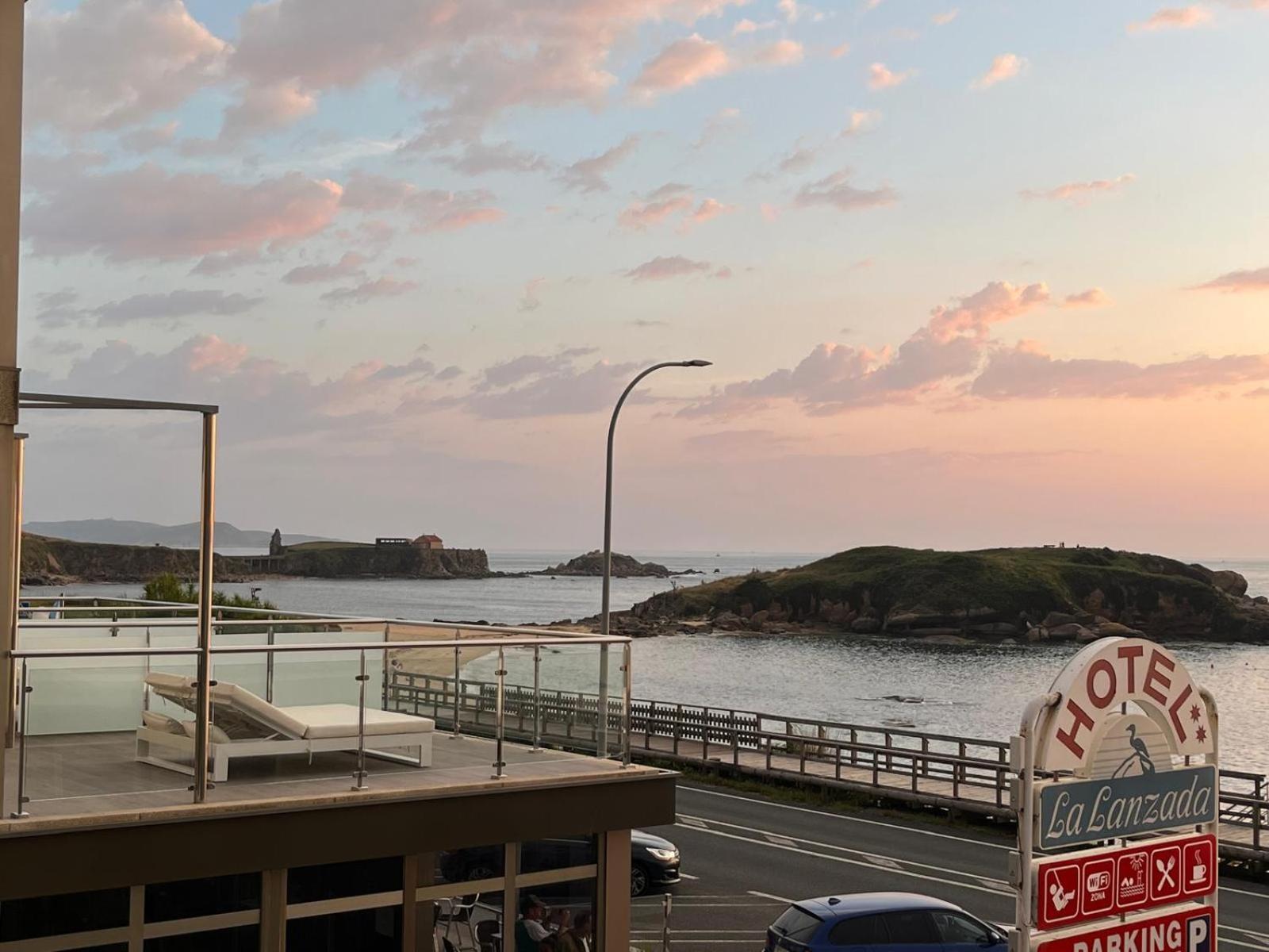 Hotel La Lanzada Playa de la Lanzada ภายนอก รูปภาพ