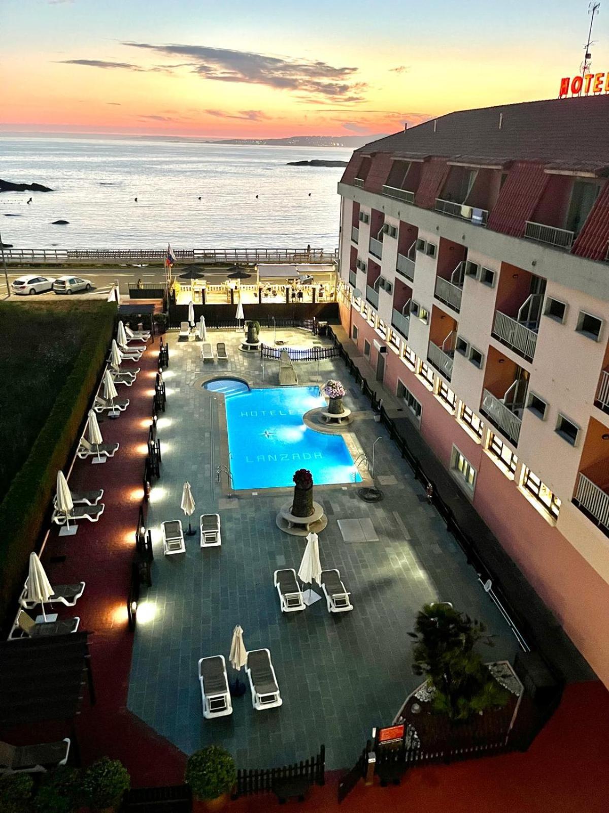 Hotel La Lanzada Playa de la Lanzada ภายนอก รูปภาพ