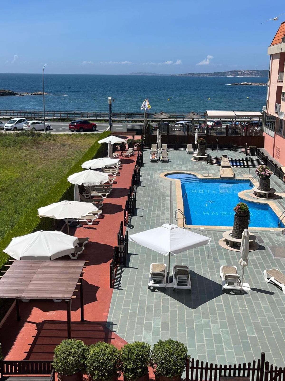 Hotel La Lanzada Playa de la Lanzada ภายนอก รูปภาพ